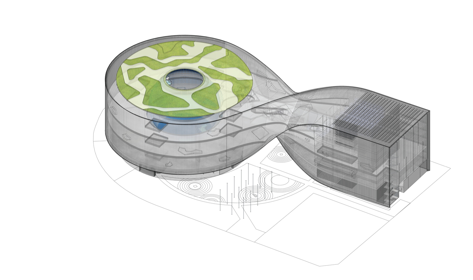Circle, bridge, prism